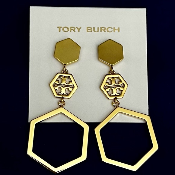 BOGO🆑BUY ONE-GET ONE 50%🆑AUTHENTIC TORY BURCH Earrings At Final Price - Picture 3 of 11